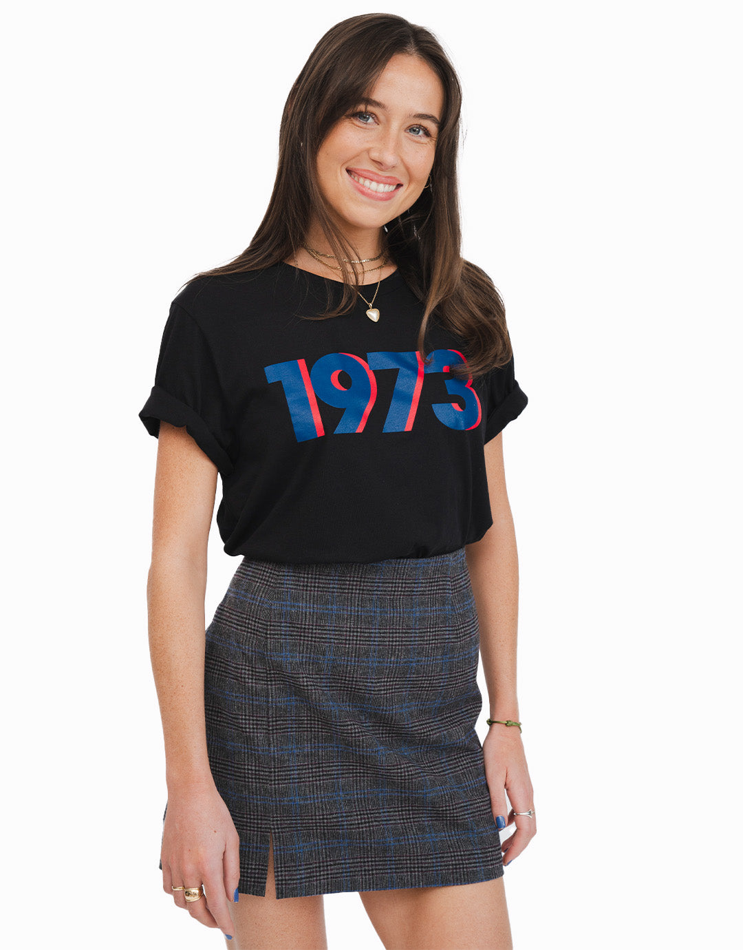 1973 Retro Affirmation Tee - Black