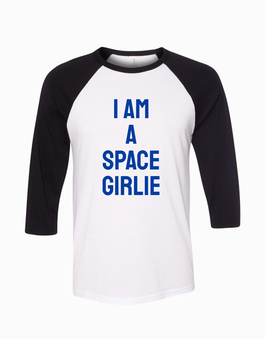Space Girlie Baseball Tee
