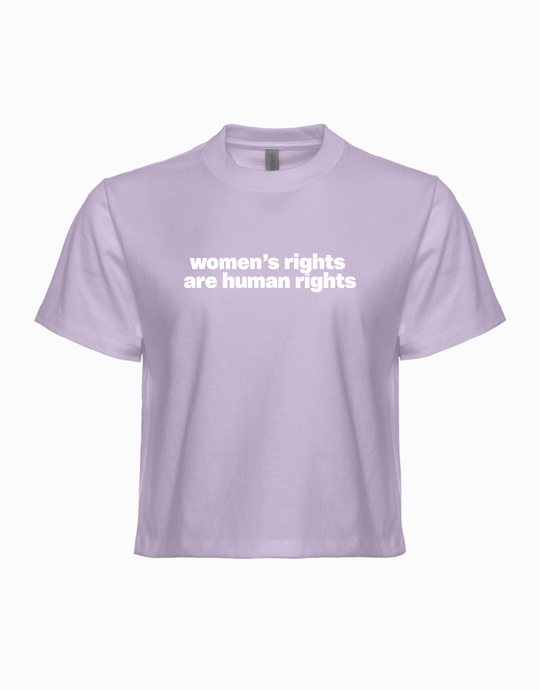 Women's Rights are Human Rights Crop Tee