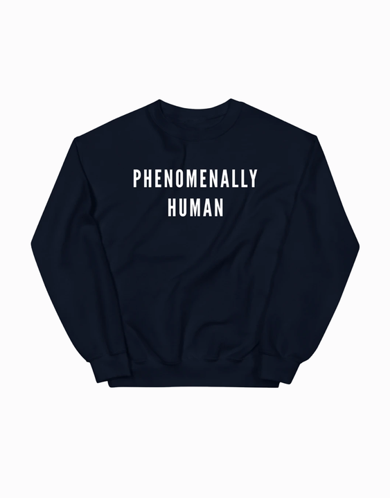 Phenomenally Human Sweatshirt - Navy