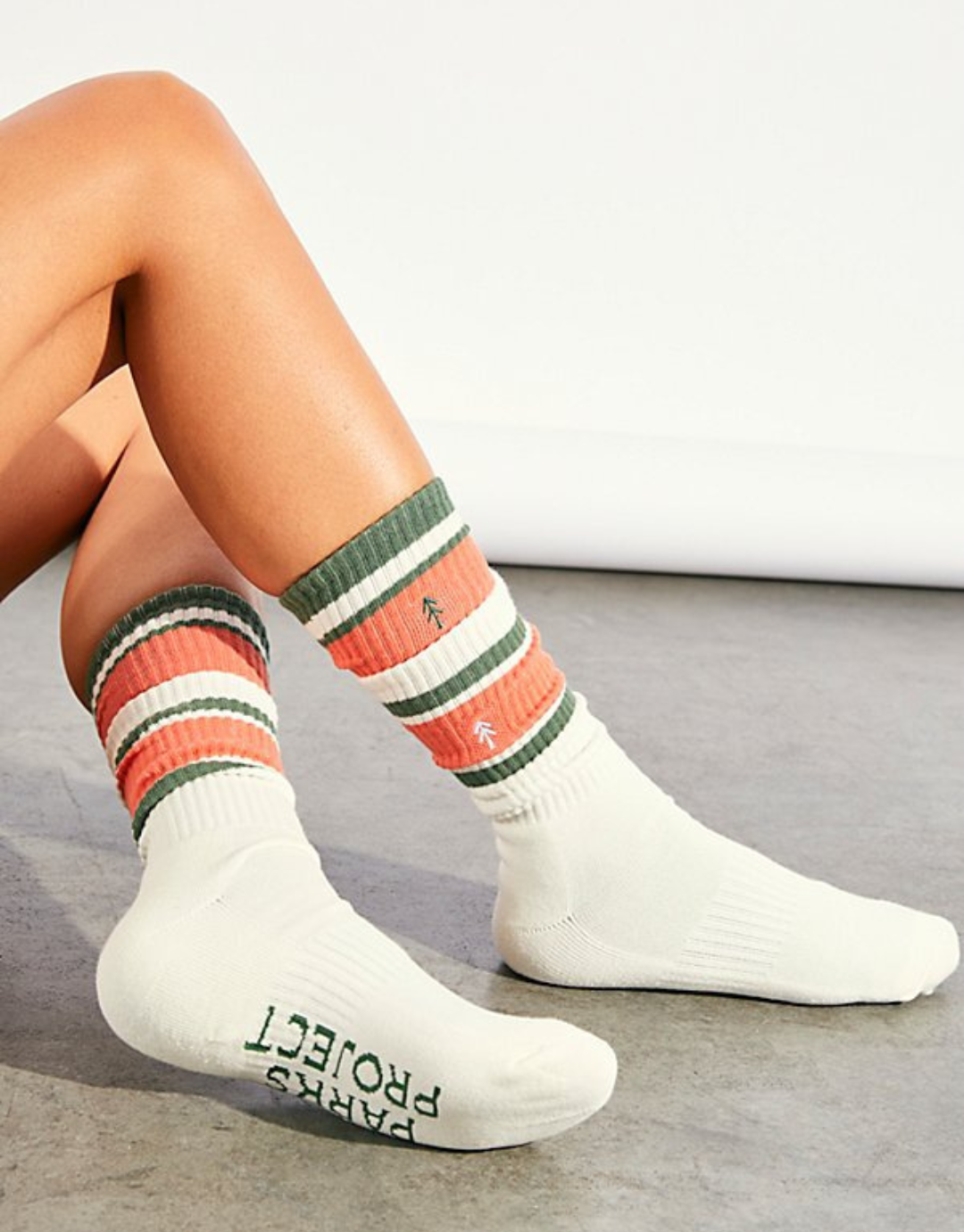 Trail Crew Sock Two Pack - Green