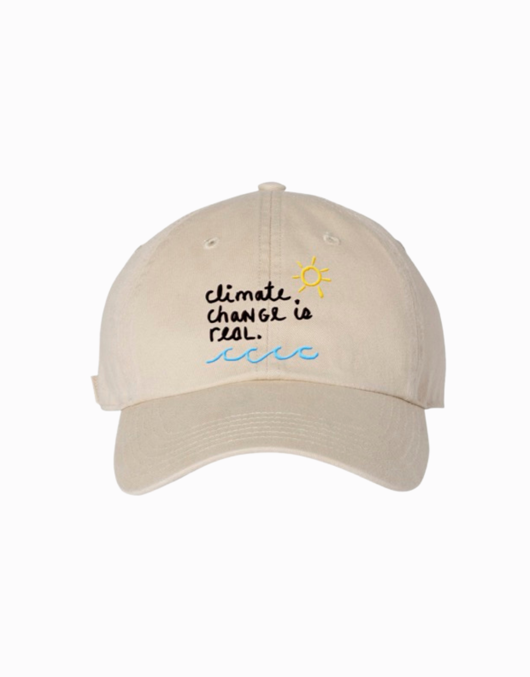 Real top baseball cap