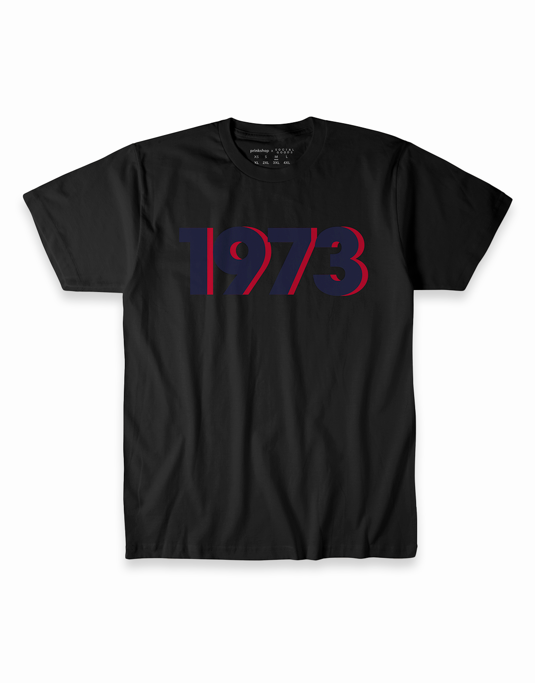 1973 Retro Affirmation Tee - Black