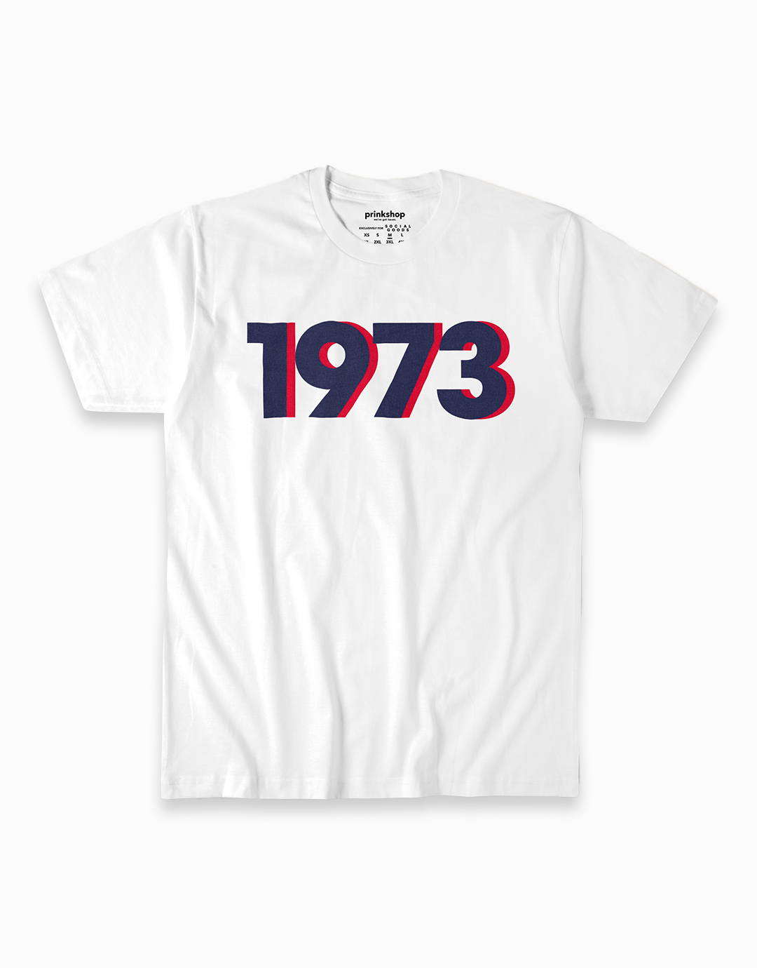 1973 Retro Affirmation Tee - White