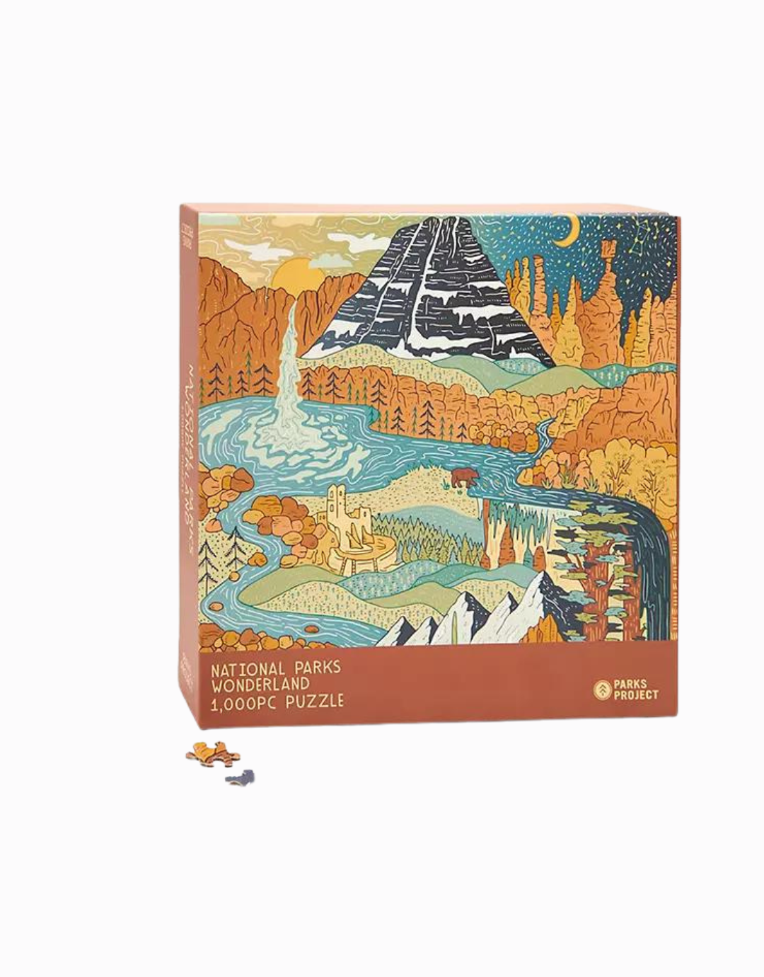 National Parks Wonderland 1000 Piece Puzzle