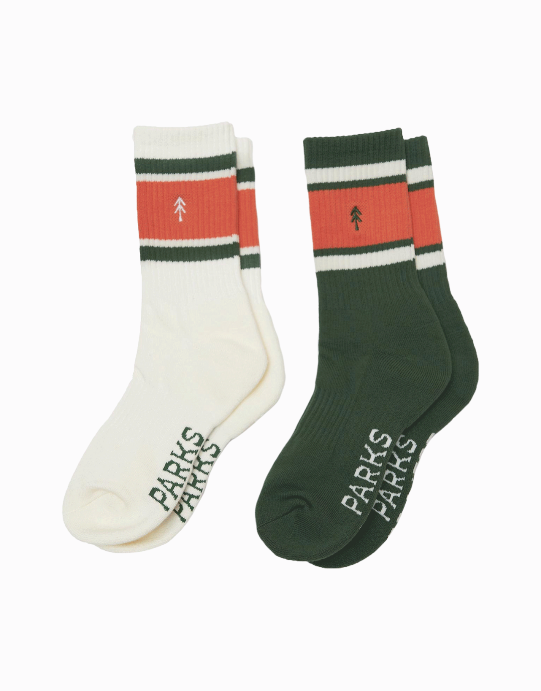 Trail Crew Sock Two Pack - Green