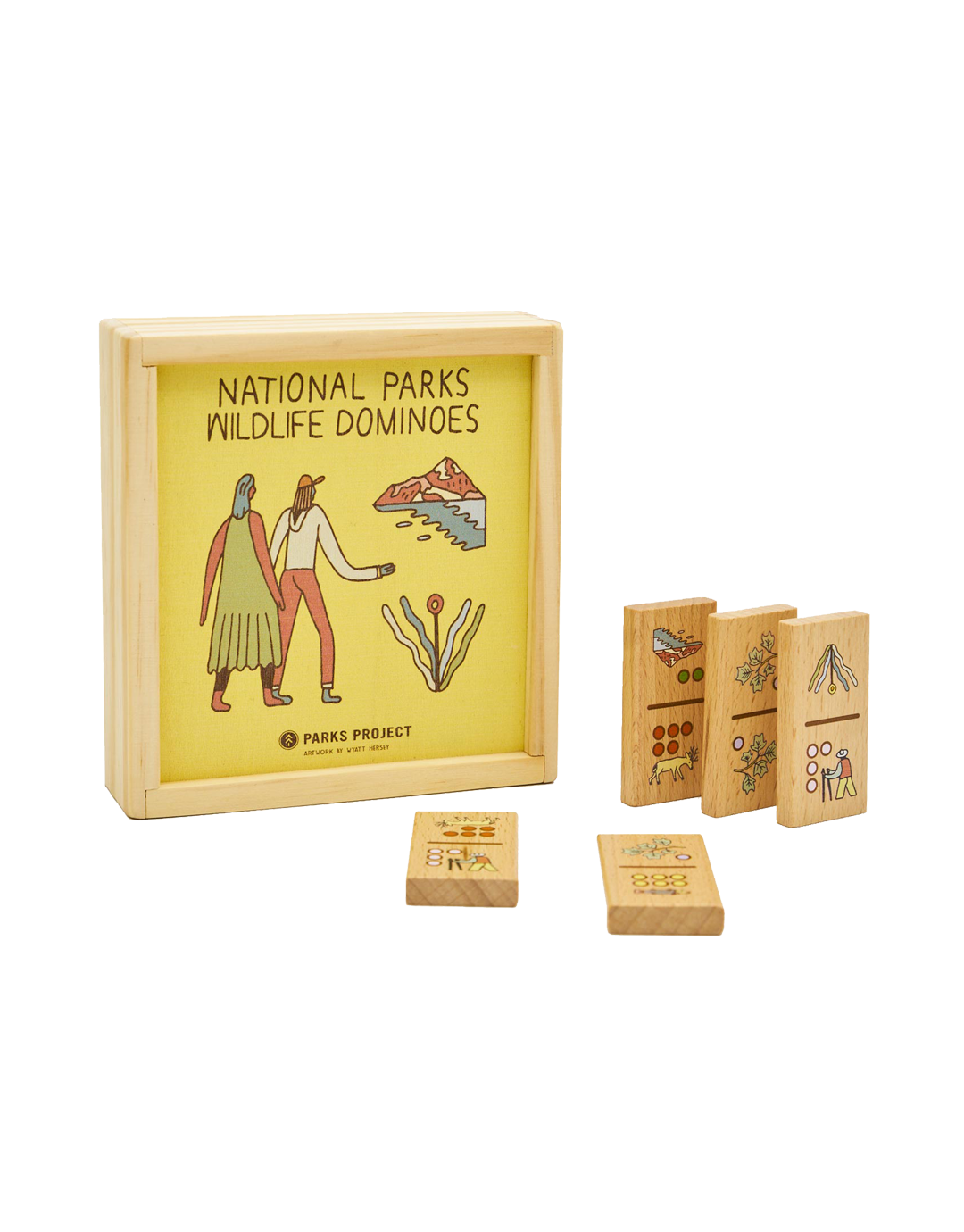 National Park Wooden Dominoes