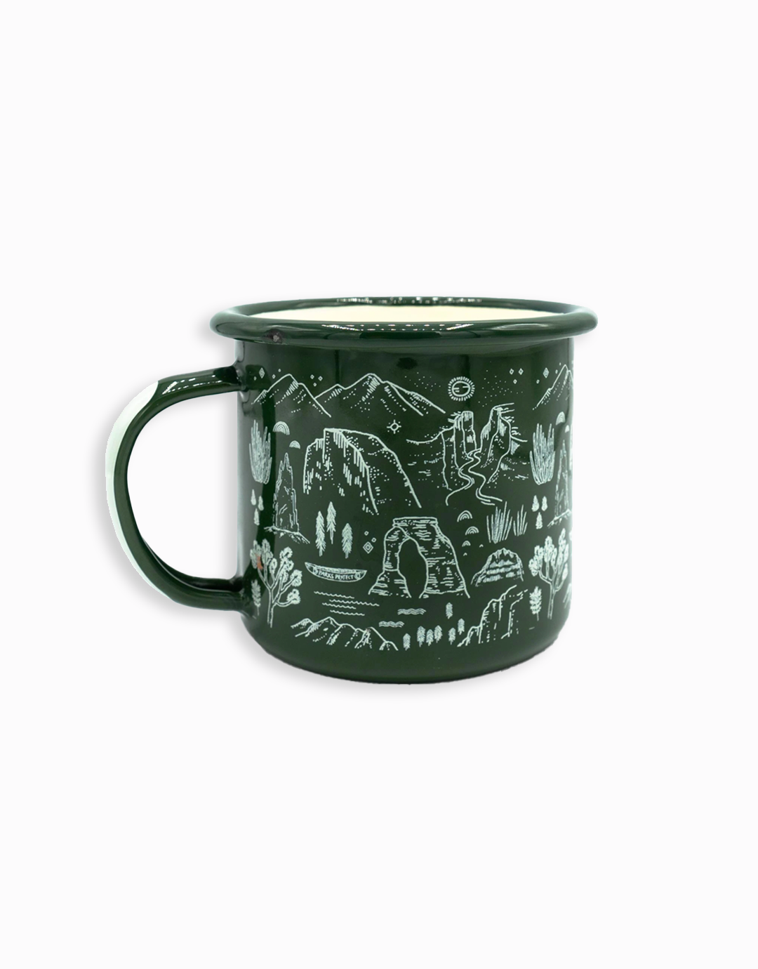 National Parks Iconic Enamel Mug