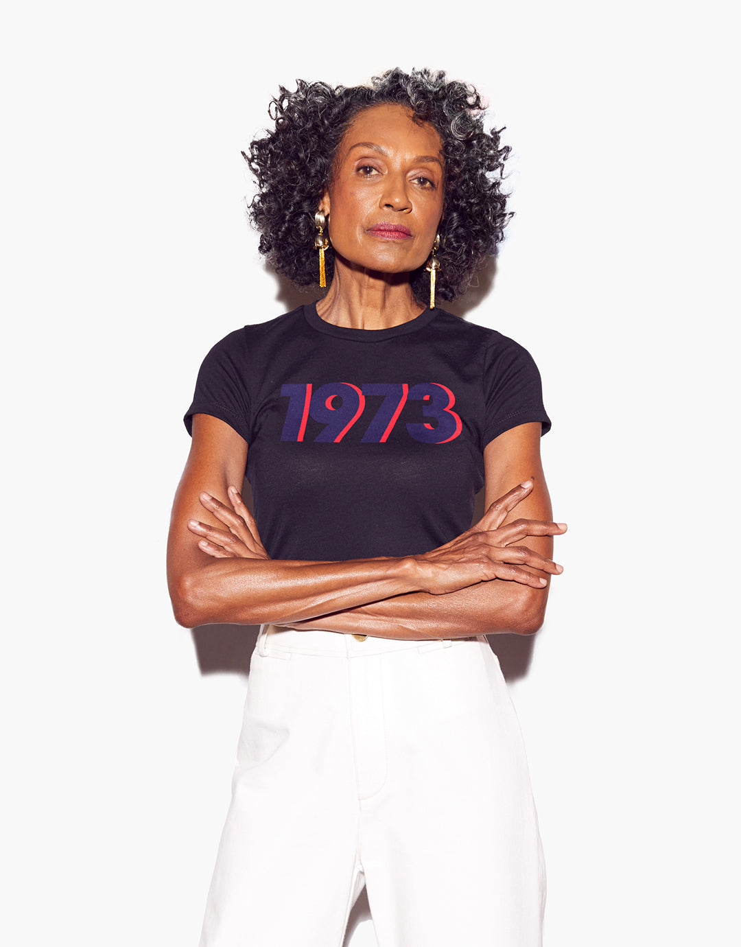 1973 Retro Affirmation Tee - Black