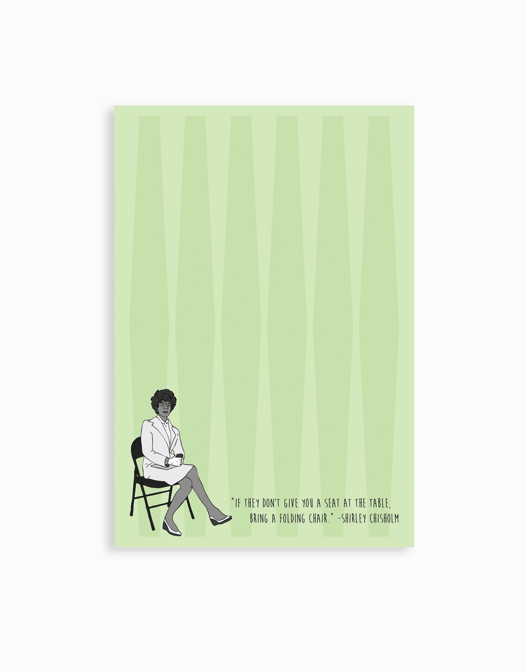 Shirley Chisholm Notepad