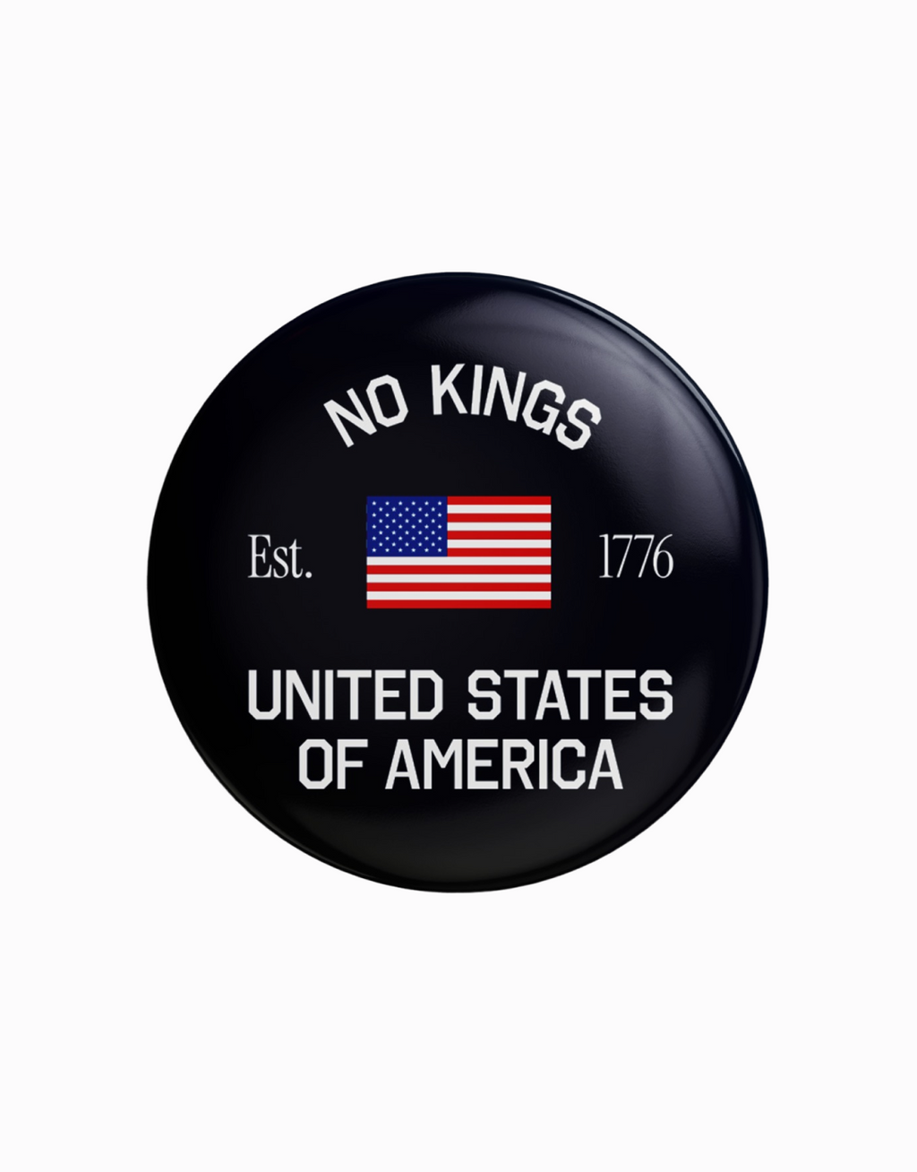 No Kings Button