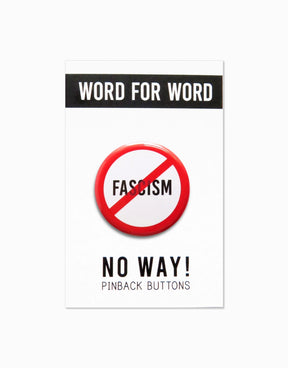 Stop Fascism Button