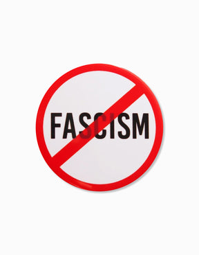 Stop Fascism Button