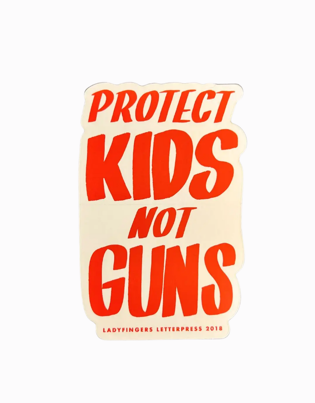 Protect Not Guns Sticker