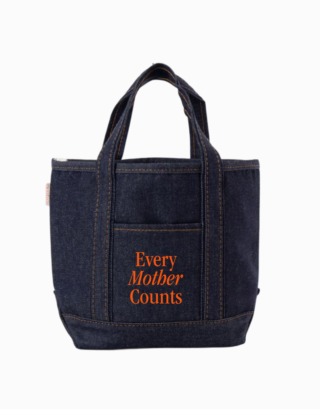 Every Mother Counts Denim Tote Mini