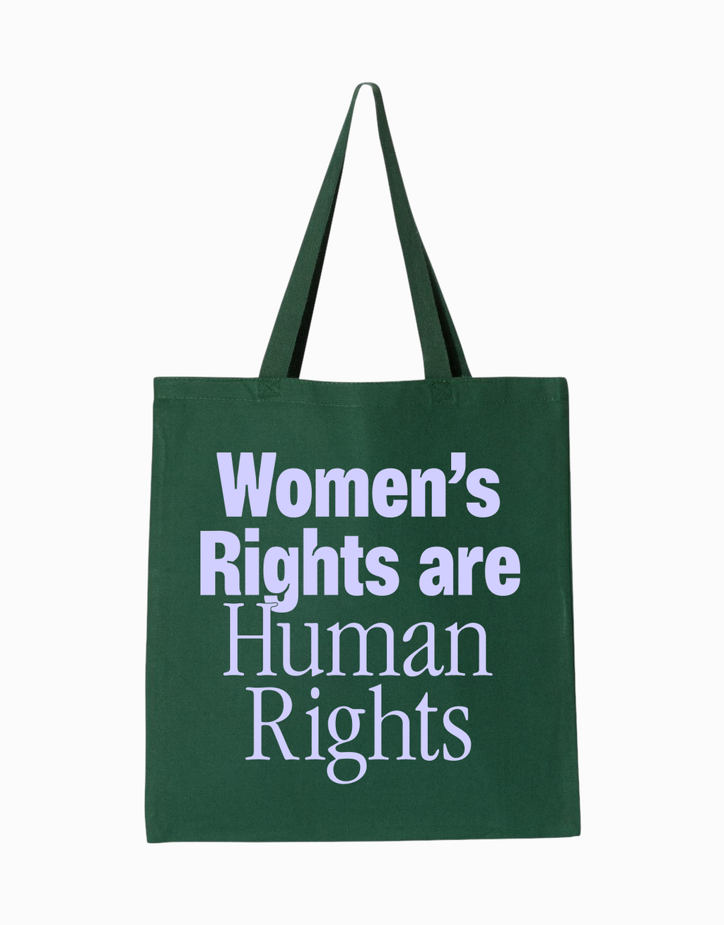 Rights are Human Rights Tote Bag Forest