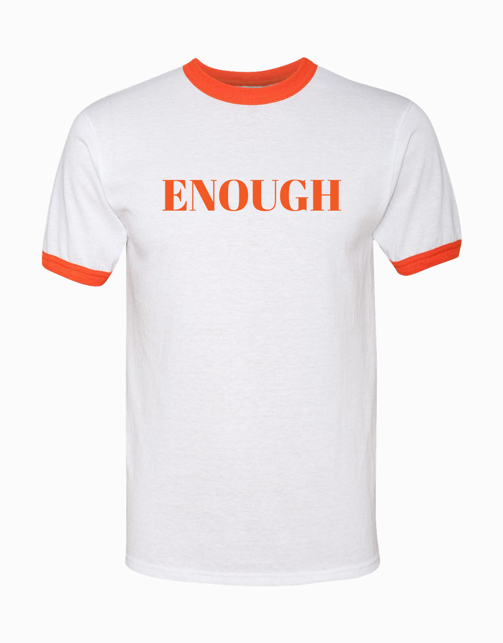 Enough Ringer T Shirt