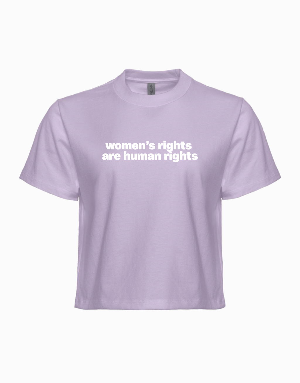 Rights are Human Rights Crop Tee