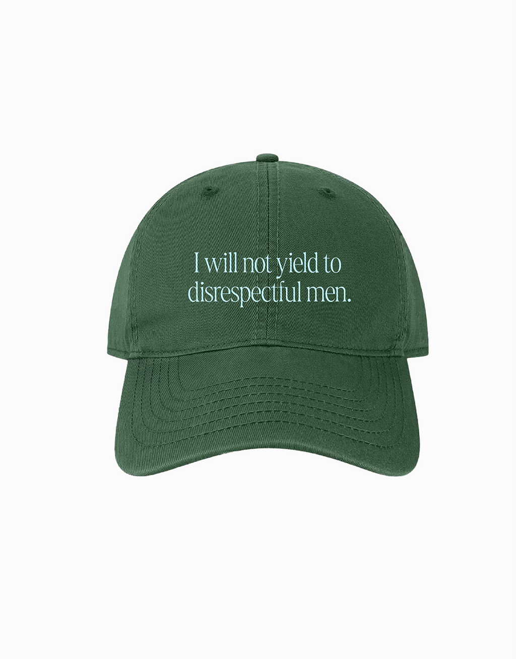 I Will Not Yield to Disrespectful Hat