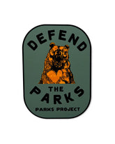 Defend The Parks Sticker