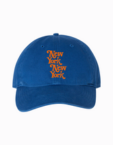 New York, New York Hat - Blue/Orange