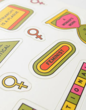 Feminist Sticker Sheets