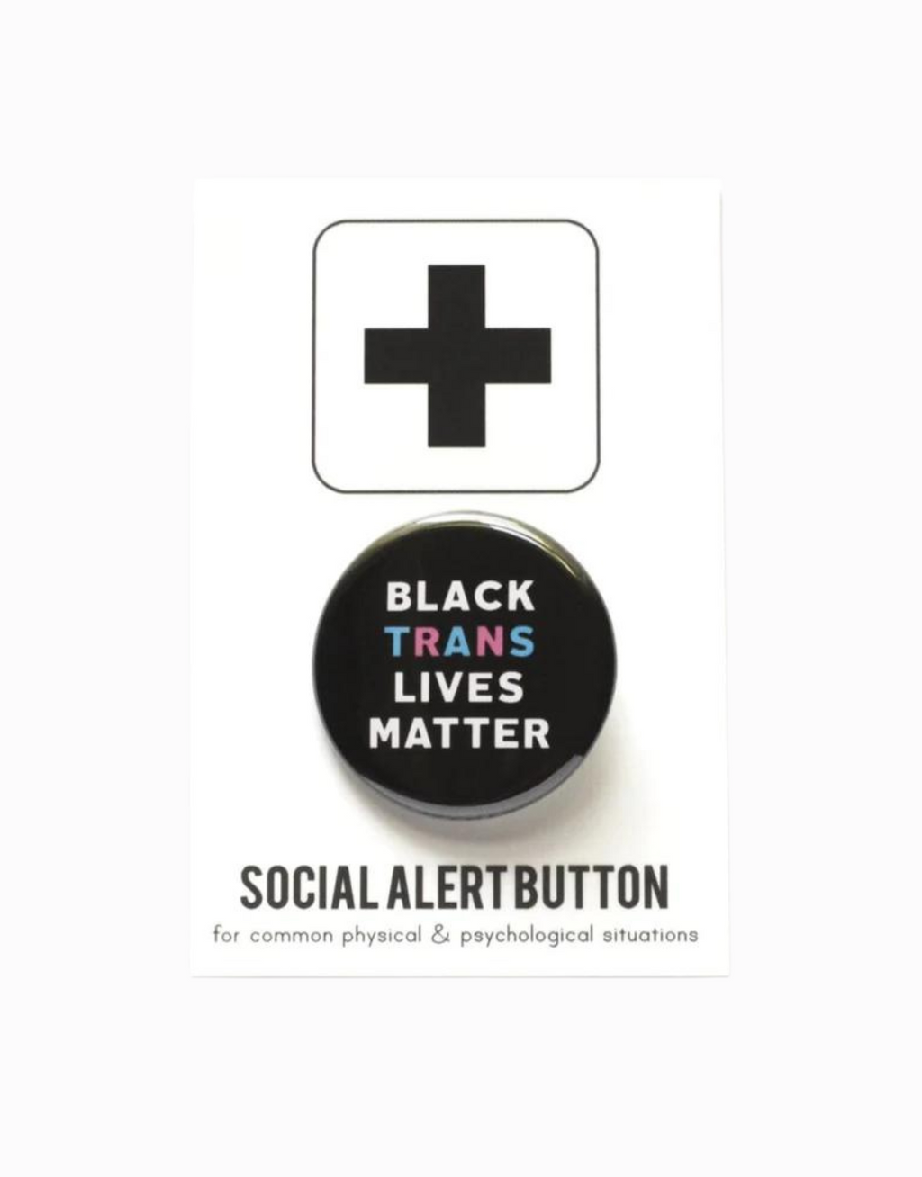 Trans Lives Matter Pinback Button
