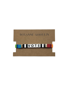 Roxanne Assoulin x Social Goods Vote Bracelet