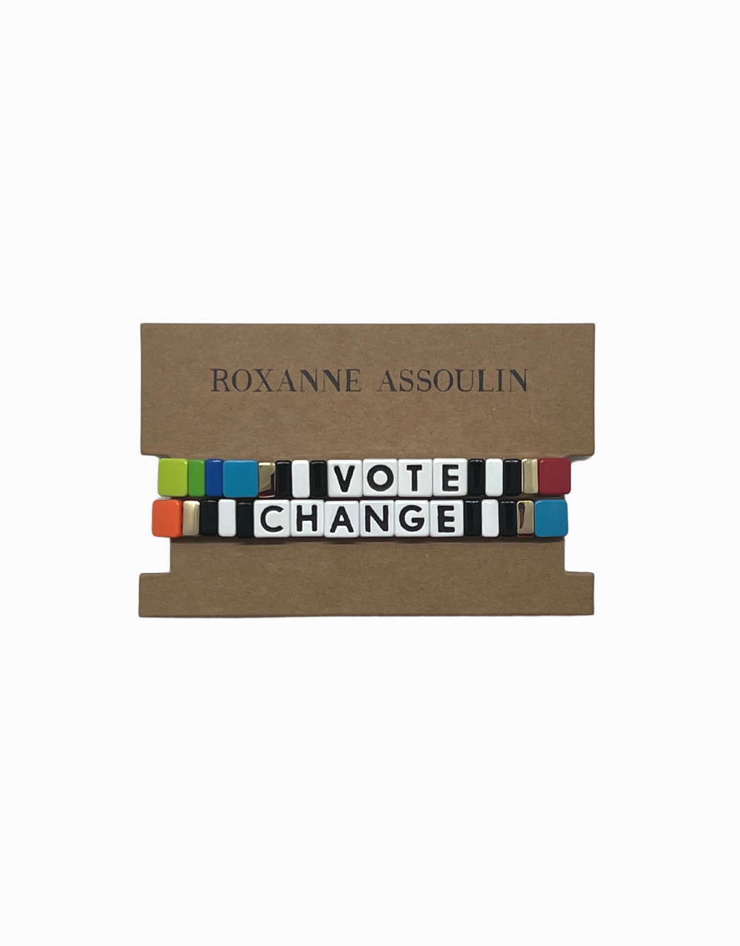 Roxanne Assoulin x Social Goods Vote Bracelet