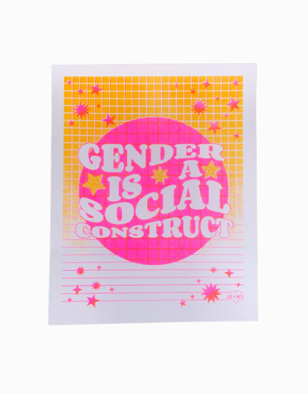Gender Is A Social Construct Print