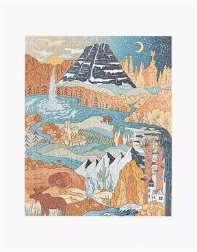 National Parks Wonderland 1000 Piece Puzzle