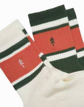 Trail Crew Sock Two Pack - Green
