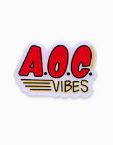 AOC Vibes Sticker