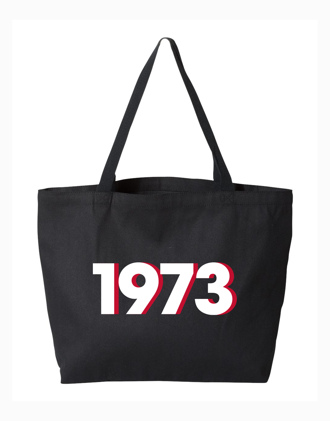 1973 Tote - Black/White/Red