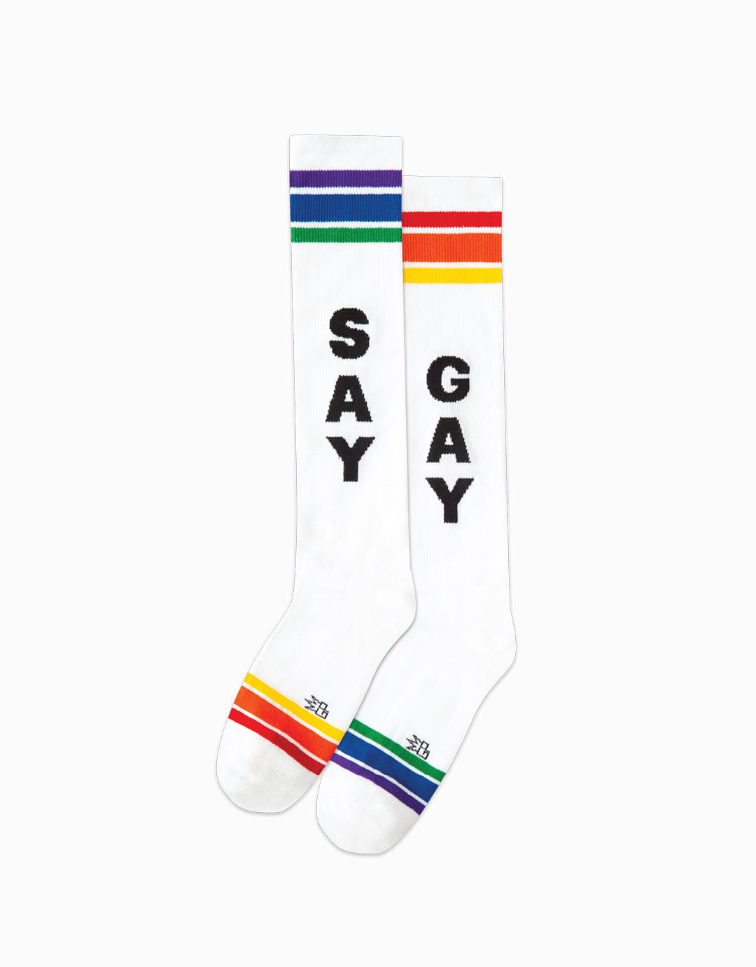 Say Gay Athletic Knee Socks