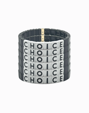Roxanne Assoulin x Social Goods Choice Bracelet - Black