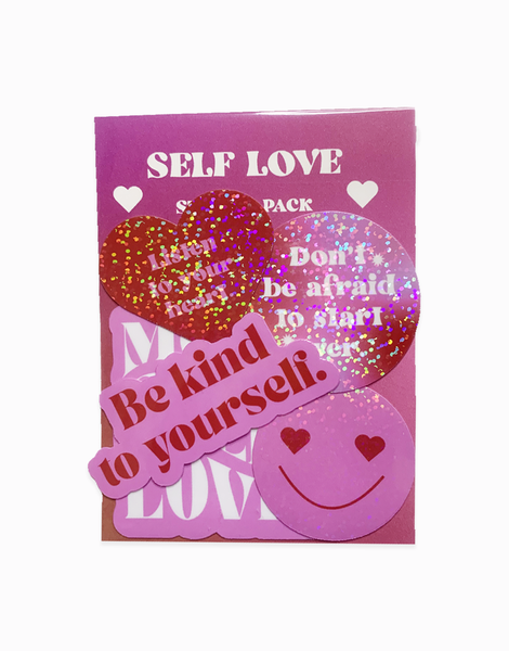 50 Pack Self Love Stickers Self Love Stickers Mental Health Sticker Pack  Love Myself Teacher Live Laugh Love Self Acceptance 
