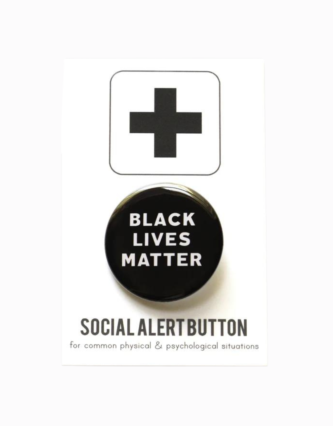Black Lives Matter Pinback Button