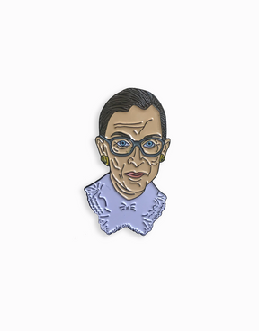 Ruth Bader Ginsburg Enamel Pin