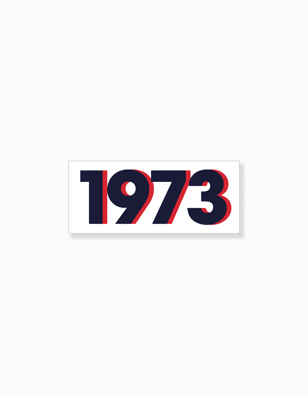 1973 Retro Sticker