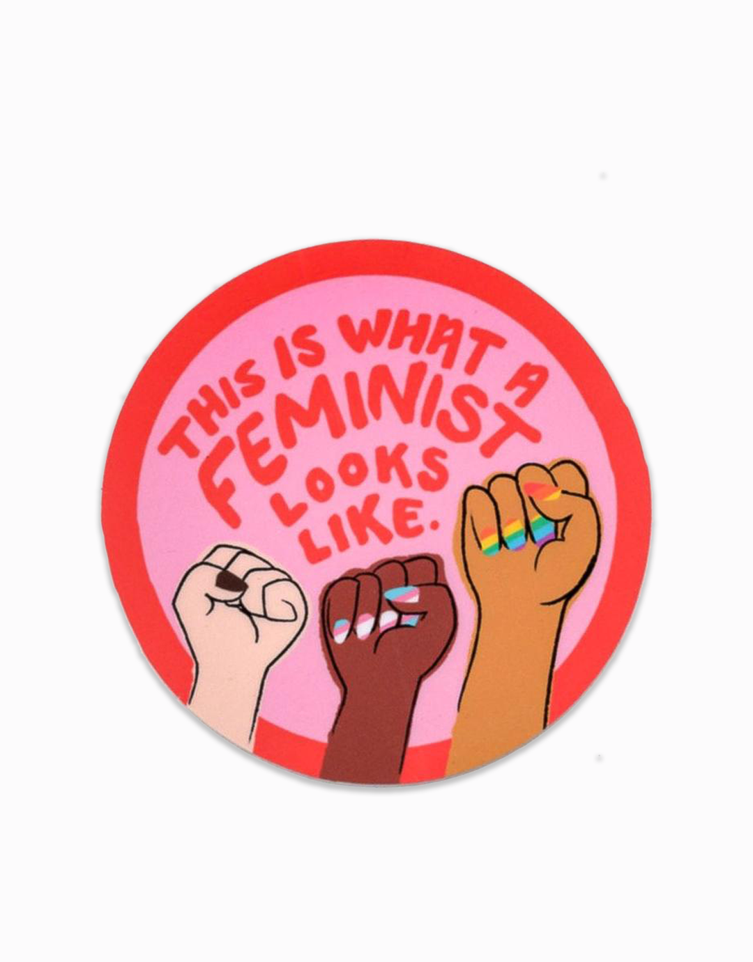 This Is What A Feminist Looks Like Sticker