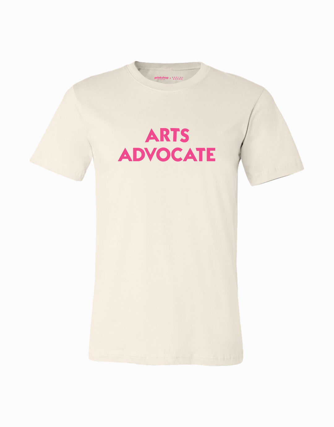Arts Advocate T-Shirt - Natural
