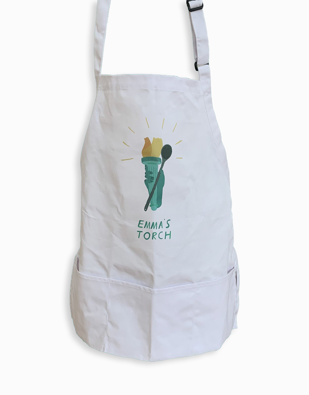 Emma's Torch Twill Bib Apron