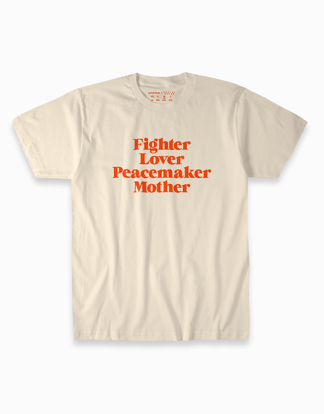 Fighter Lover Peacemaker Mother T-Shirt