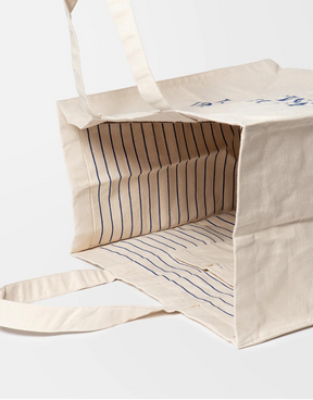 This is About Humanity Canvas Tote - Navy