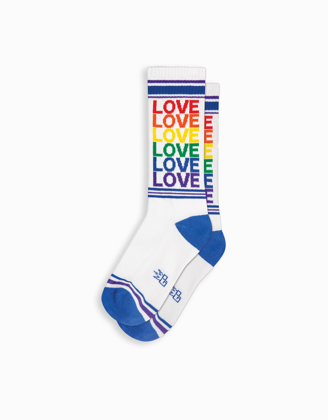 Love Ribbed Gym Socks