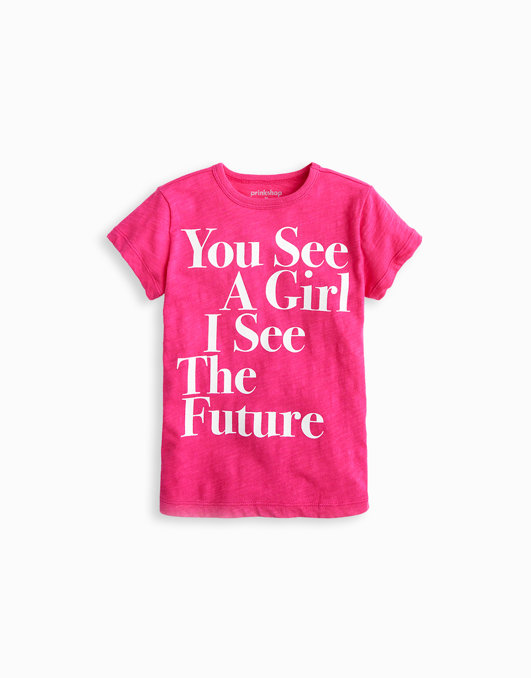 You See A Girl: Toddler & Youth Tee - Pink